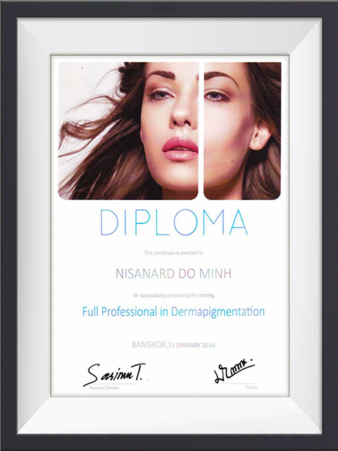“Full Professional in Micropigmentation and Dermapigmentation”,🇹🇭 Nouveau Contour Thailand,