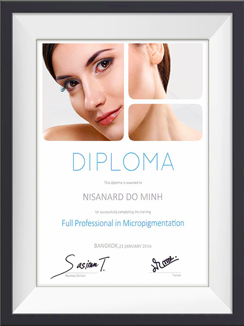 “Full Professional in Micropigmentation and Dermapigmentation”,🇹🇭 Nouveau Contour Thailand,