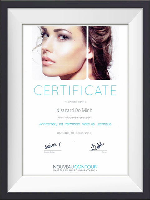 Presentation about “Scalp Micropigmentation”,🇹🇭 Nouveau Contour Thailand's 1st anniversary,