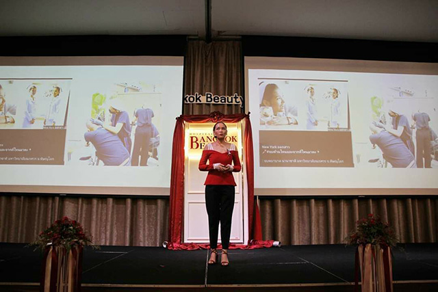 Presentation about SMP at the Hospitality Bangkok Beauty Challenge,,