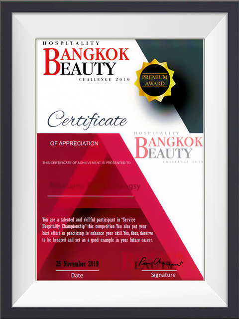 Hospitality Bangkok Beauty Challenge,,