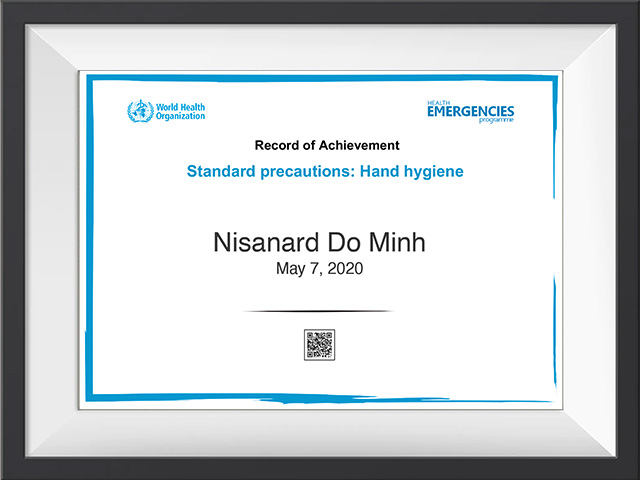 “Standard Precautions: Hands Hygiene”
,🇺🇳 WHO,
