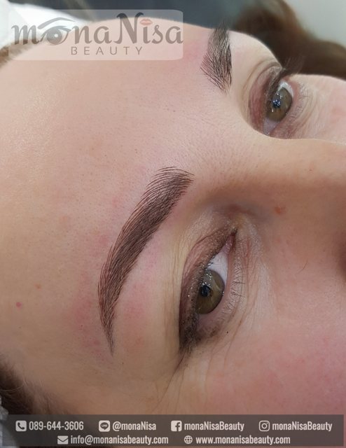 คิ้วสามมิติลายเส้น