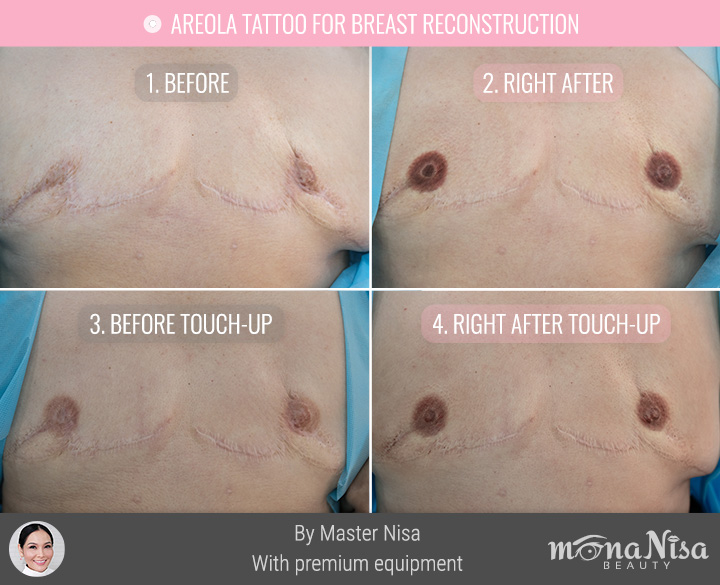Areola tattoo • MonaNisa Beauty