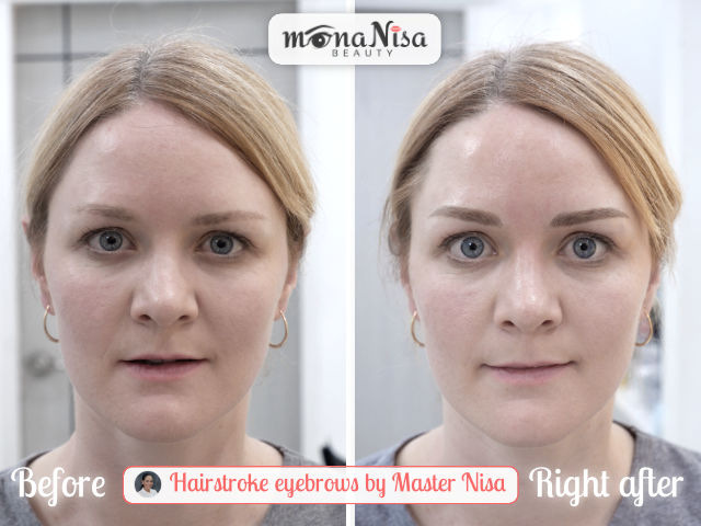 คิ้วสามมิติลายเส้น