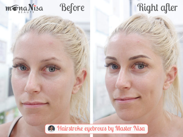 คิ้วสามมิติลายเส้น