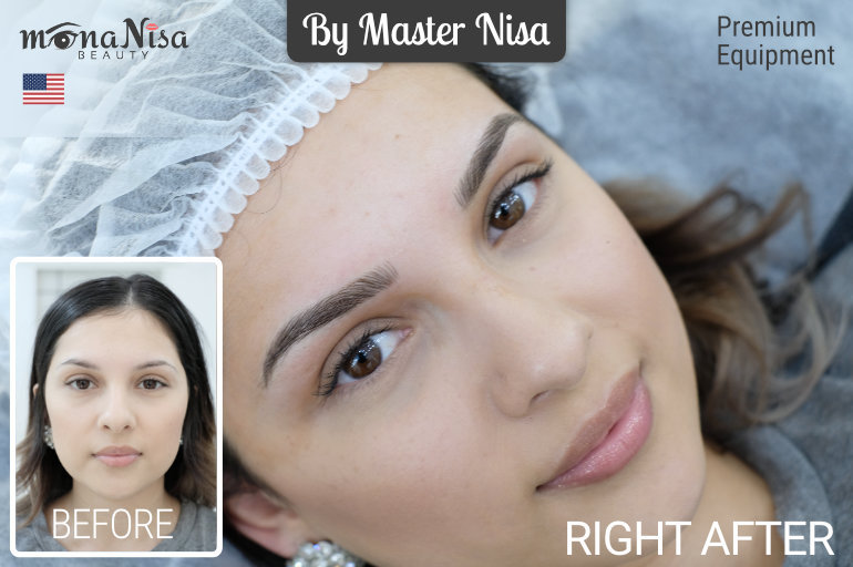 Beautiful 3D eyebrows, lip color, areola, eyeliner tattoo, correction and removal of 3D eyebrow tattoo, eyebrow waxing, lash enhancement and lifting • MonaNisa Beauty Beautiful 3D eyebrows, lip color, areola, eyeliner tattoo, correction and removal of 3D eyebrow tattoo, eyebrow waxing, lash enhancement and lifting • MonaNisa Beauty