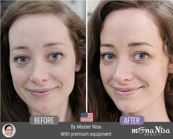 คิ้วสามมิติลายเส้น