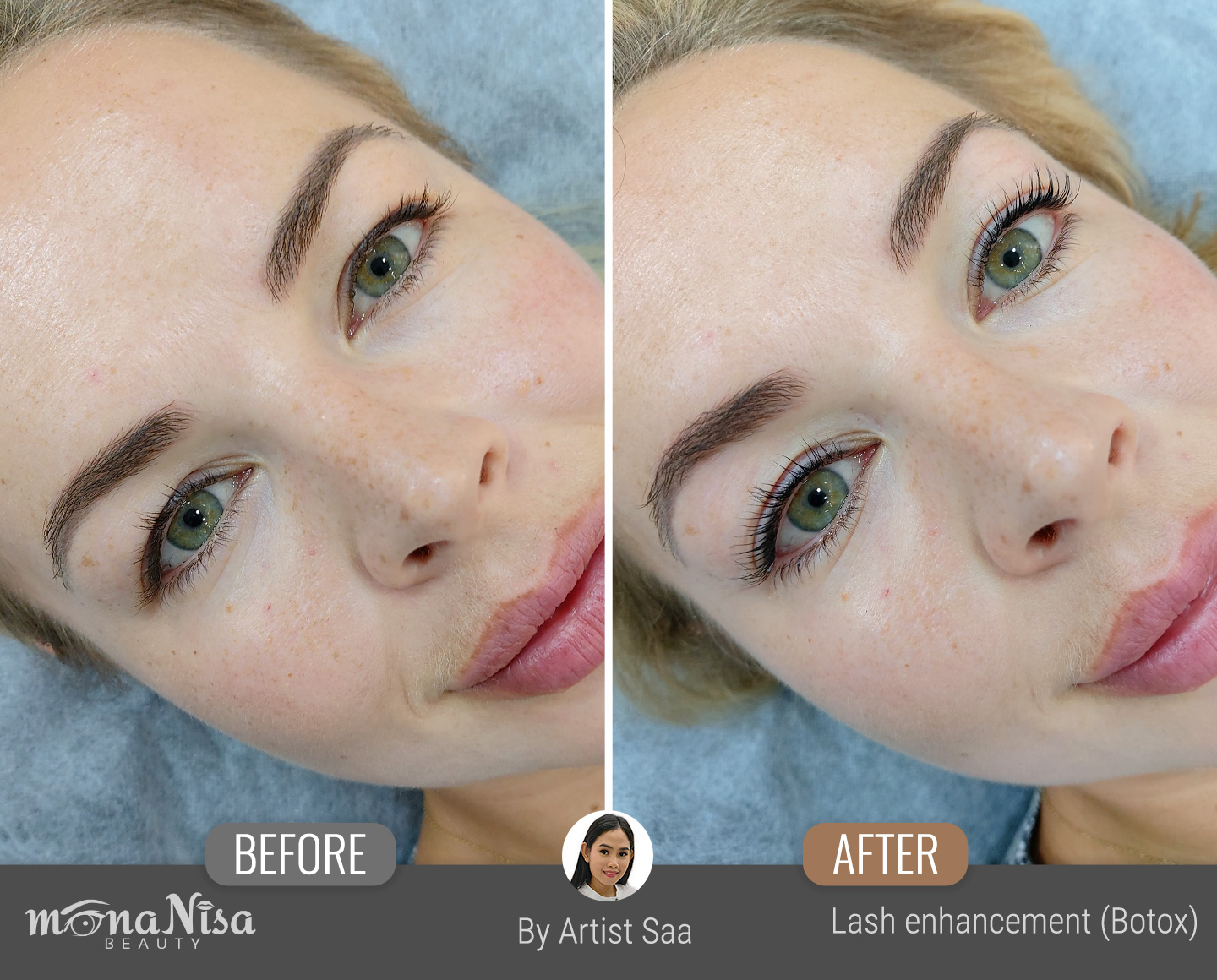 Lash enhancement • MonaNisa Beauty