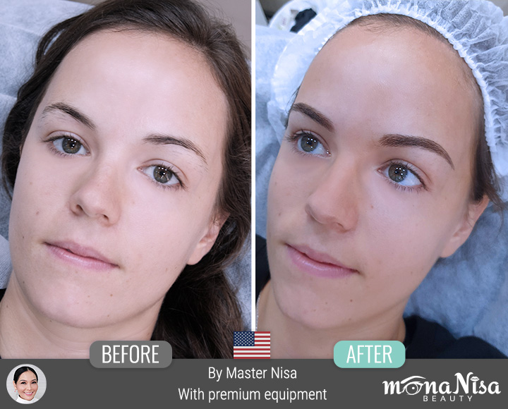 คิ้วสามมิติลายเส้น