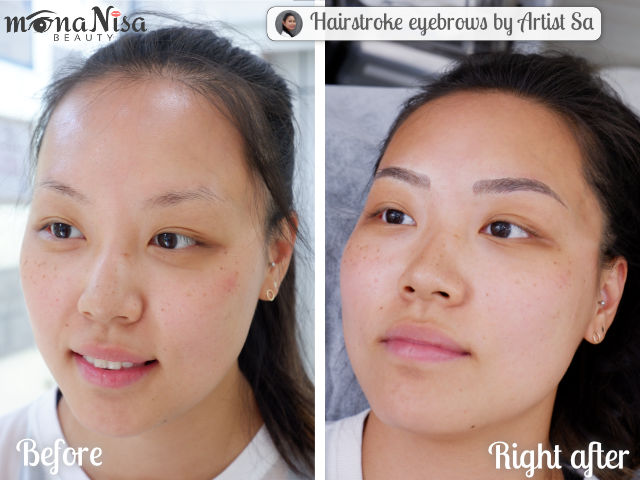 คิ้วสามมิติลายเส้น